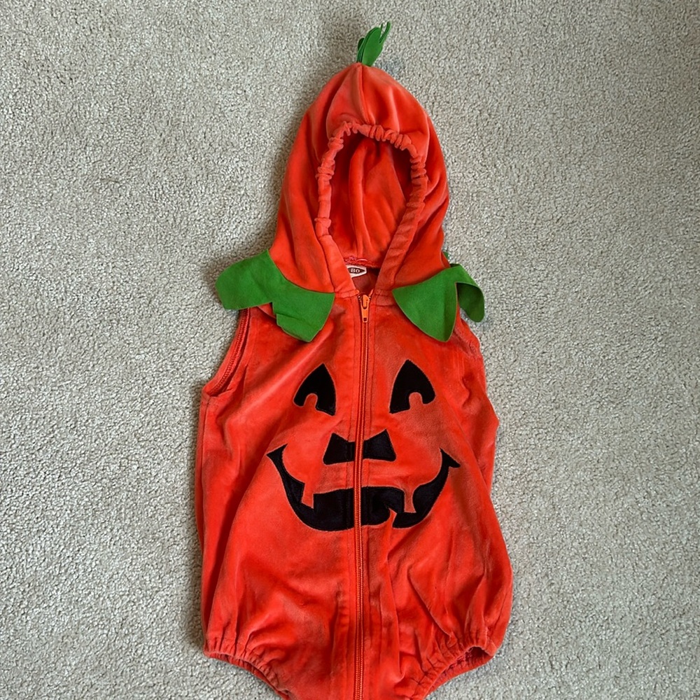 Pumpkin Costume 12 months